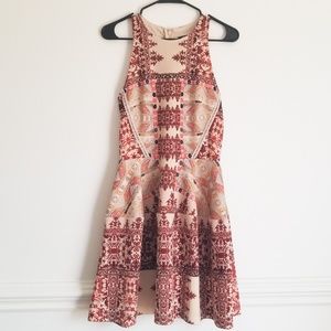 Mossimo A-Line Printed Dress